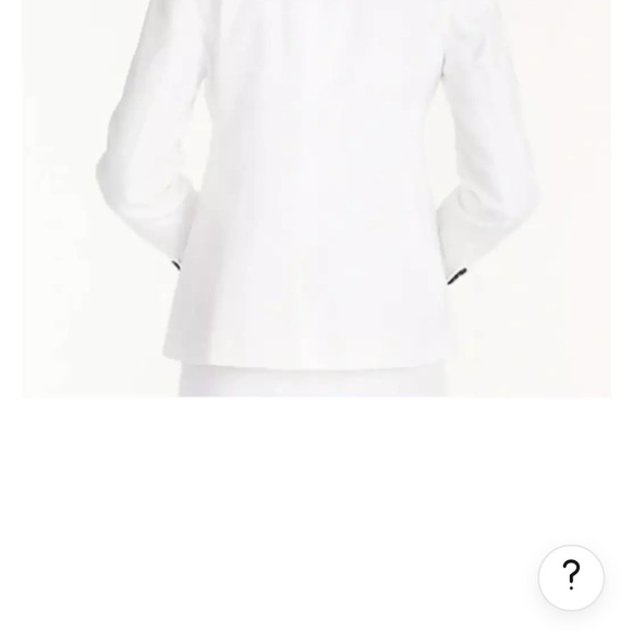 J Crew Parke Blazer in stretch linen blend size 00 White - Picture 8 of 8